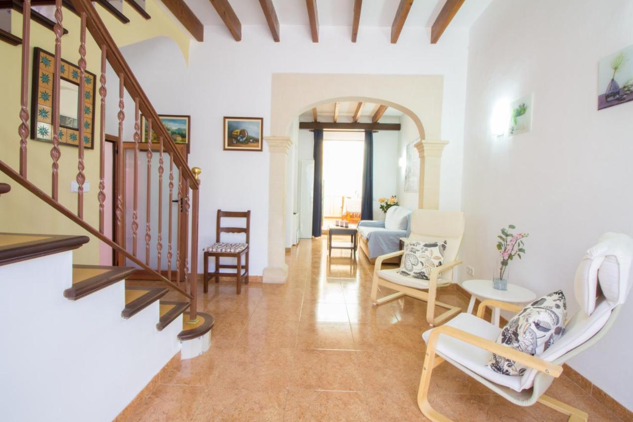 Casa Tipica Mallorquina Con Mucho Encanto Santanyi Bagian luar foto