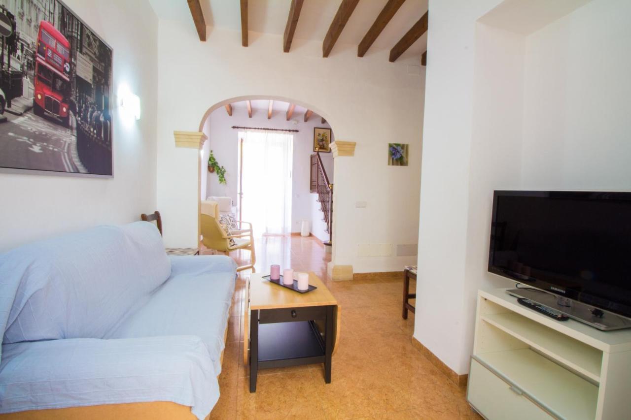 Casa Tipica Mallorquina Con Mucho Encanto Santanyi Bagian luar foto